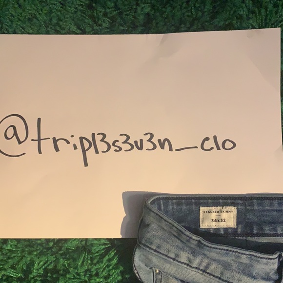 PacSun Whitewashed Ribbed Biker Jeans - Picture 4 of 6